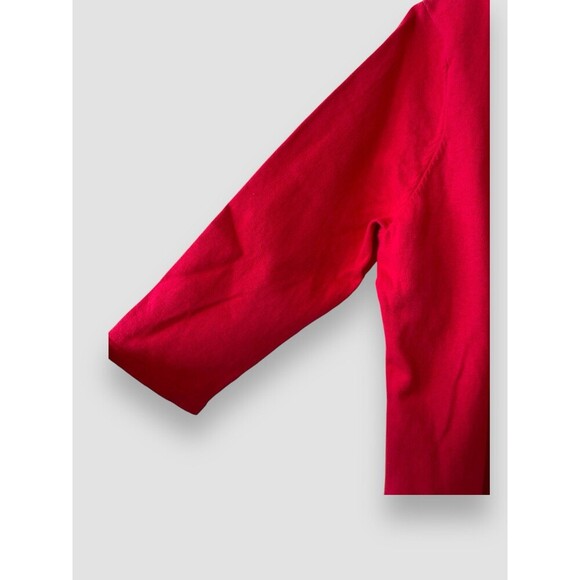 Sag Harbor Cardigan Cotton Blend 2in1 Soft Knit Comfort Pullover Red Size XL NWT - Picture 4 of 9